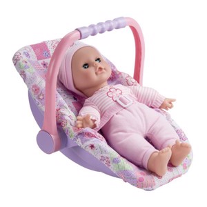 MY BABY - Autostol med dukke - Lyserød